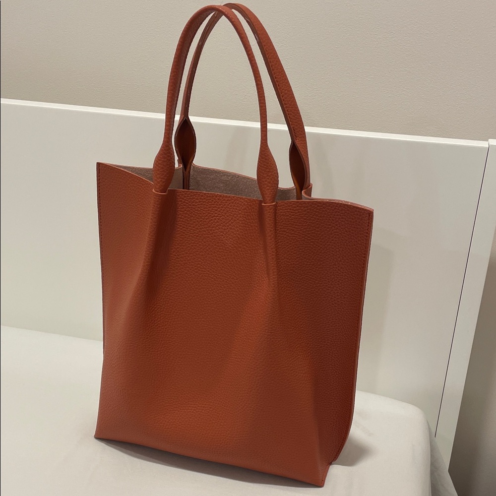Elegant Orange Tote Bag